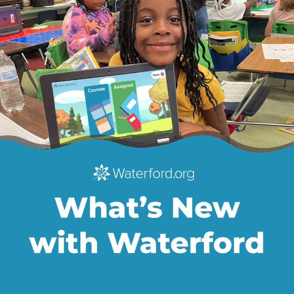 What's new with Waterford Webinar promo graphic