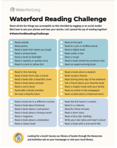 Summer Reading Challenge activity